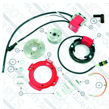 Accensione Rotore Interno TPR FACTORY Aprilia Area 51 50 1998-2000