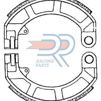 Coppia ceppi DR Racing 150x24 Piaggio Vespa 125 ET3 1976-1982