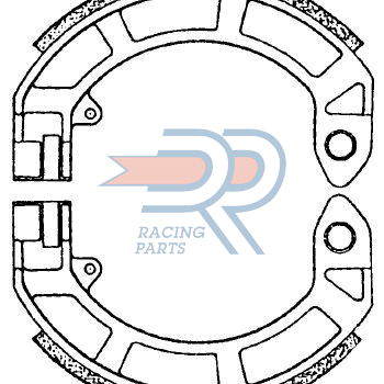 Coppia ceppi DR Racing Piaggio Vespa 125FL 1989-1990