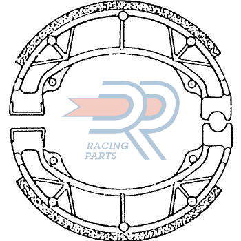 Coppia ceppi DR Racing posteriori Aprilia Gulliver 50LC 1996-1998