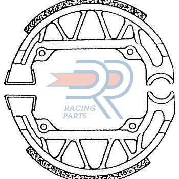 Coppia ceppi DR Racing Piaggio Free 50 Alloy Wheels 1996