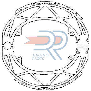 Coppia ceppi DR Racing Piaggio FLY 100 2007