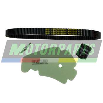 Motorparts Service Kit air filter/oil/spark plug/belt Aprilia Scarabeo Light 300 2009-2010