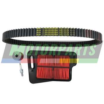 Motorparts Service Kit air filter/oil/spark plug/belt Suzuki AN400 Burgman L3 2013