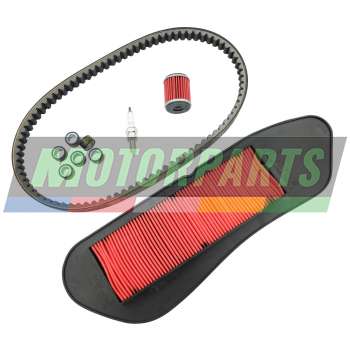 Kit Tagliando Motorparts filtro aria/olio/candela/cinghia Yamaha Xmax 125R 2014