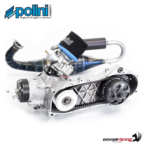 Motore completo Polini 100cc Evolution PRE 2 predisposto per freno a tamburo