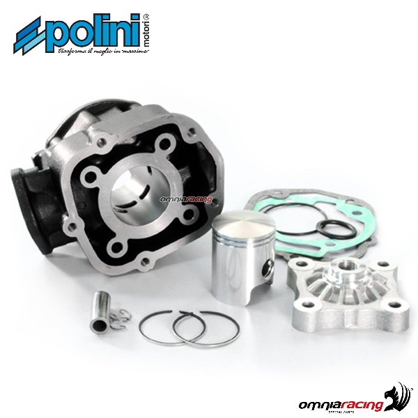 Kit gruppo termico Polini in ghisa 50cc Euro 3 per Aprilia RS4 50 2T
