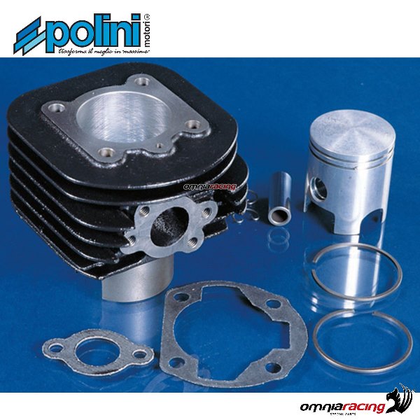Kit gruppo termico Polini D.43 per Gilera ALX50/GSA/Toledo/Vale/Vespino 2T raffreddato ad aria