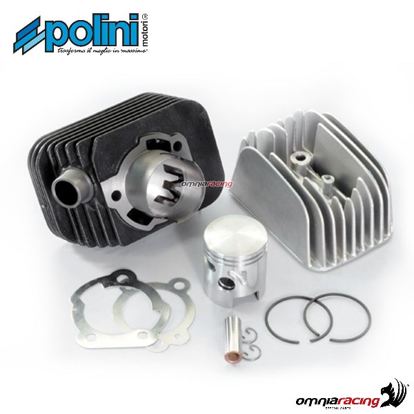 Gruppo termico Polini in ghisa D.43 Spinotto D.12 per Piaggio Ciao