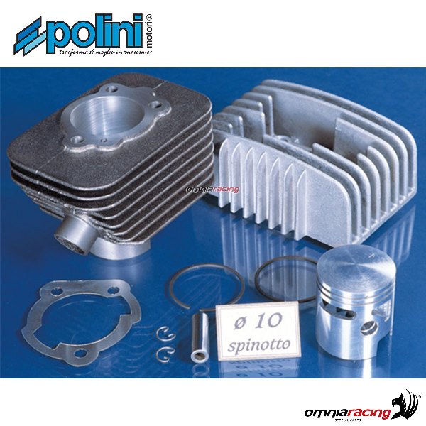 Gruppo termico Polini in ghisa D.43 Spinotto D.10 per Piaggio SI