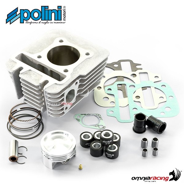 Polini aluminum cylinder kit D. 49 for Aprilia SR50 Motard 4T 4V