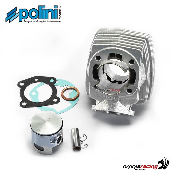 Kit gruppo termico Polini in alluminio D.46 senza testa per Peugeot 103 2T raffreddato ad aria