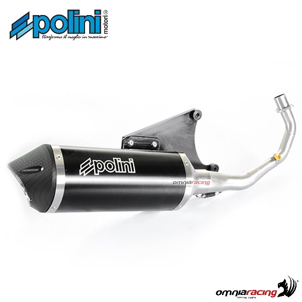 Marmitta completa Polini in acciaio per Vespa 125 Primavera 3V ie M811M