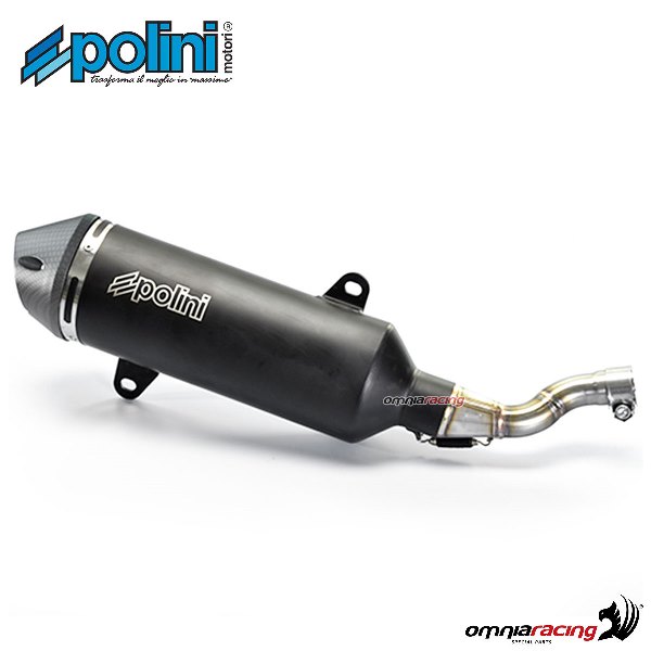 Marmitta completa Polini in acciaio per MBK Skycruiser 250