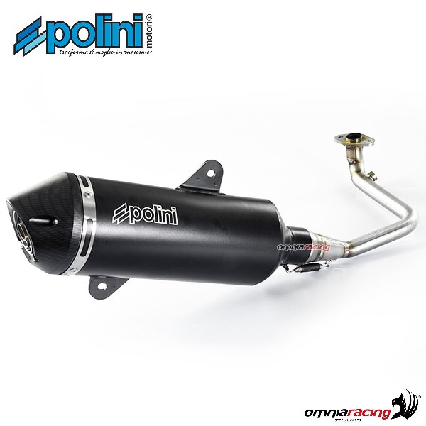 Marmitta completa Polini in acciaio per SYM Cruisym 125 Euro 4 2018>