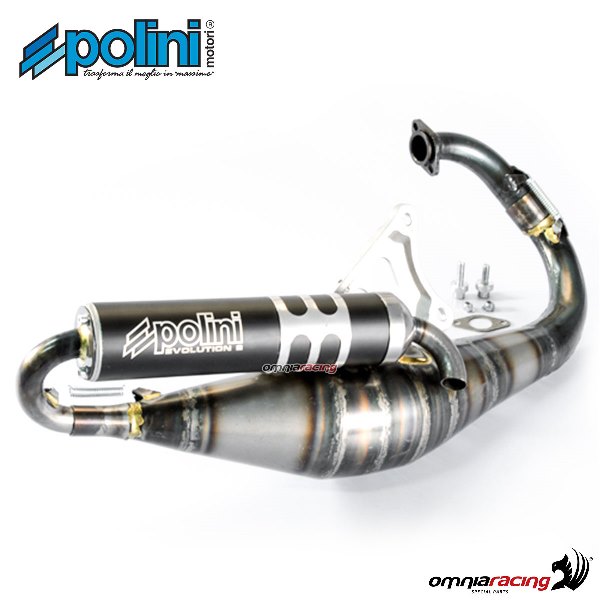 Marmitta completa Polini evolution 2 per Aprilia SR50 1993 2T raffreddato ad aria