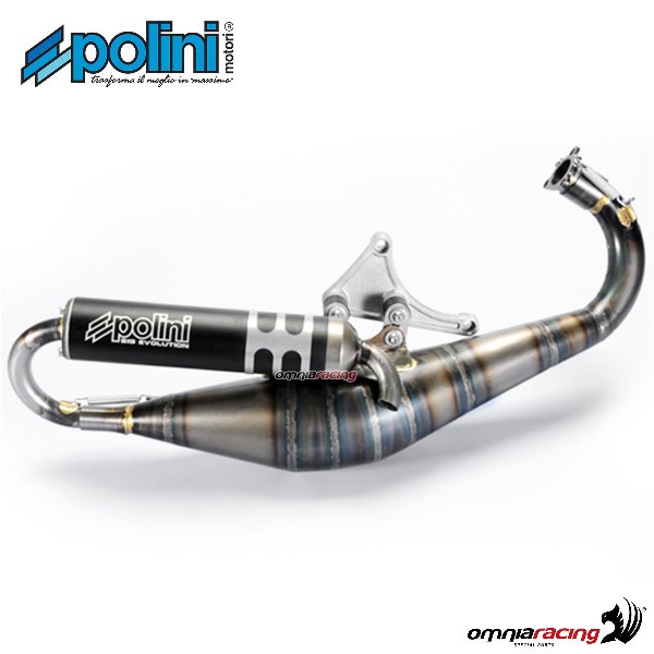 Marmitta Polini big evolution 70cc per Aprilia SR50 R-Factory Motore Piaggio 2004>