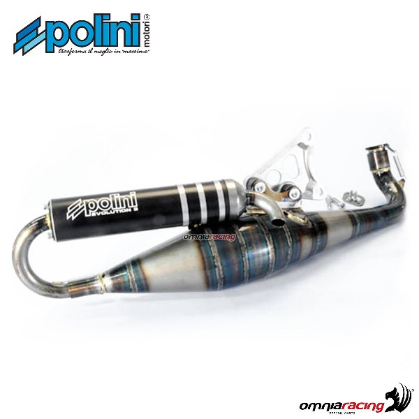 Marmitta completa Polini evolution 3 per Benelli K2 50 Liquid Cooled 2T raffreddato ad acqua