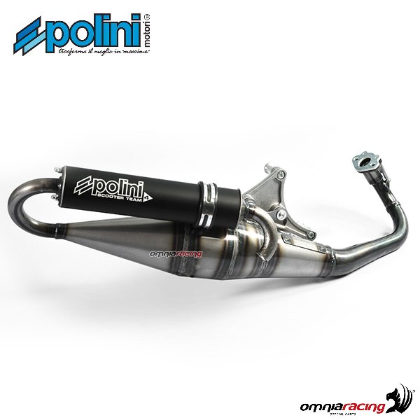 Marmitta Polini Team 4 completa omologata per Gilera Runner 50/Sp