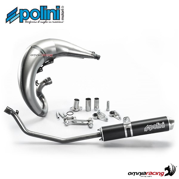 Polini marmitta alta/lato sinistro for race per Aprilia RX50/SX 2006> 2T