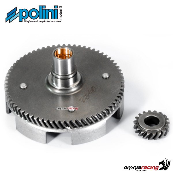 Ingranaggio primario Polini a denti elicoidali Z=18/67 per Vespa 50 PK /XL