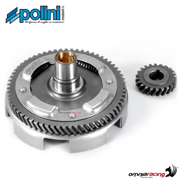 Ingranaggio primario Polini a denti elicoidali Z=22/63 per Vespa 50 PK /XL