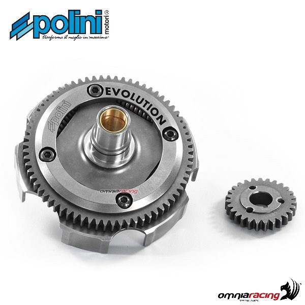 Ingranaggio primario Polini a denti dritti Z=27/69 evolution per Vespa 125 Primavera/ET3