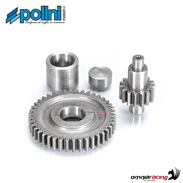 Ingranaggio secondario Polini + lungo dentatura Z=15-42 per Aprilia Area 51
