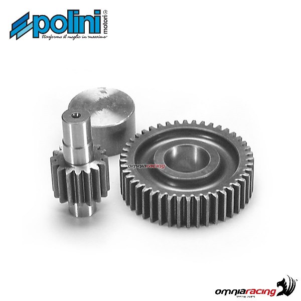 Polini secondary gear Z=16-44 for Peugeot Speedake 50