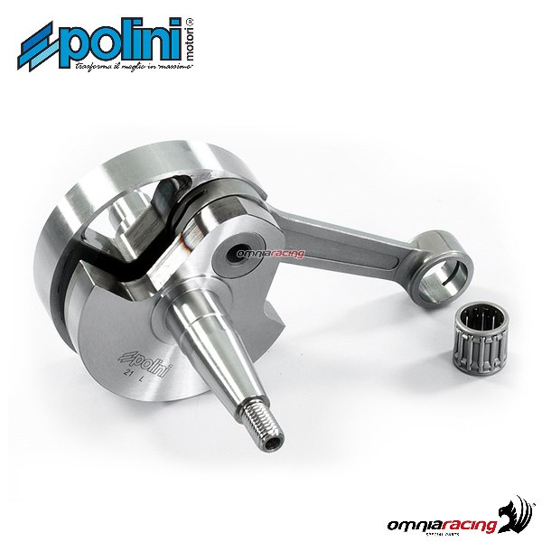 Albero motore Polini corsa 51 cono 19 mm per Vespa 125 PK/ETS/XL