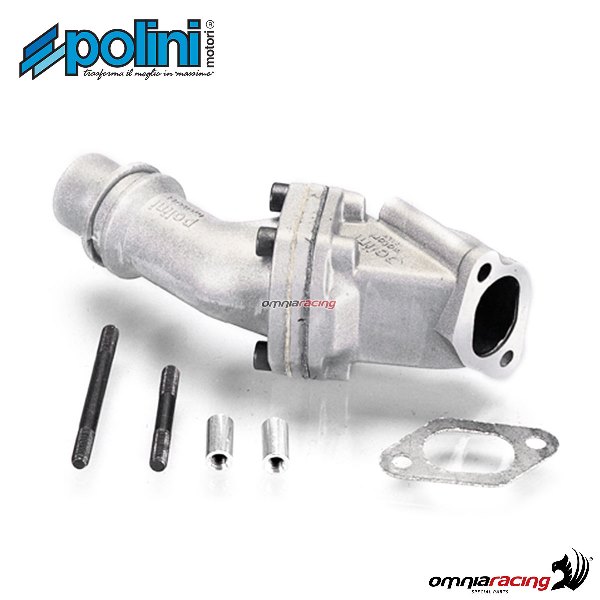 Collettore di aspirazione Polini monolamellare D.19 per Vespa 125 Primavera/ET3