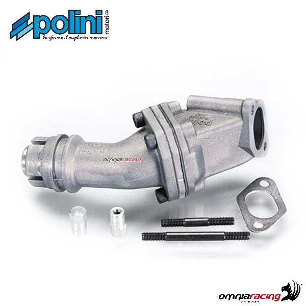 Collettore di aspirazione Polini monolamellare D.16/16 per Vespa 50 Special