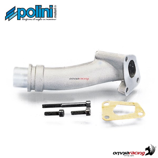 Collettore di aspirazione Polini D.24 mm con 3 fori per Vespa 125 PK/ETS/XL