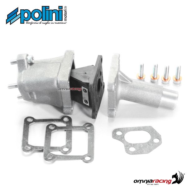 Collettore di aspirazione Polini monolamellare D.19 per Piaggio Ape 50