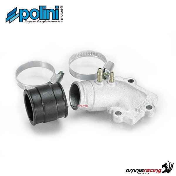 Collettore di aspirazione Polini carburatore D.25 per Malaguti/Yamaha Evolution