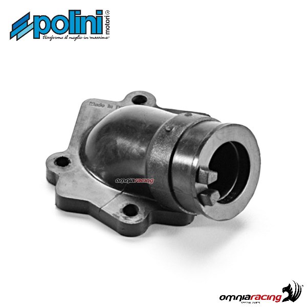Polini horizontal intake manifold original carburetor for Aprilia SR50 1994>1996