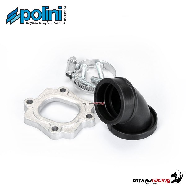 Collettore Polini D.24/26/28 360 gradi per Yamaha Aerox 50 1997>