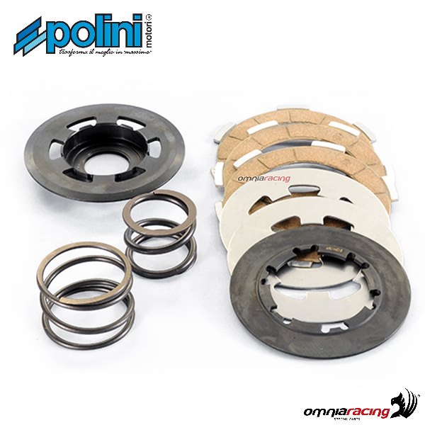 Kit frizione Polini 3 dischi doppia molla per Piaggio Ape 50