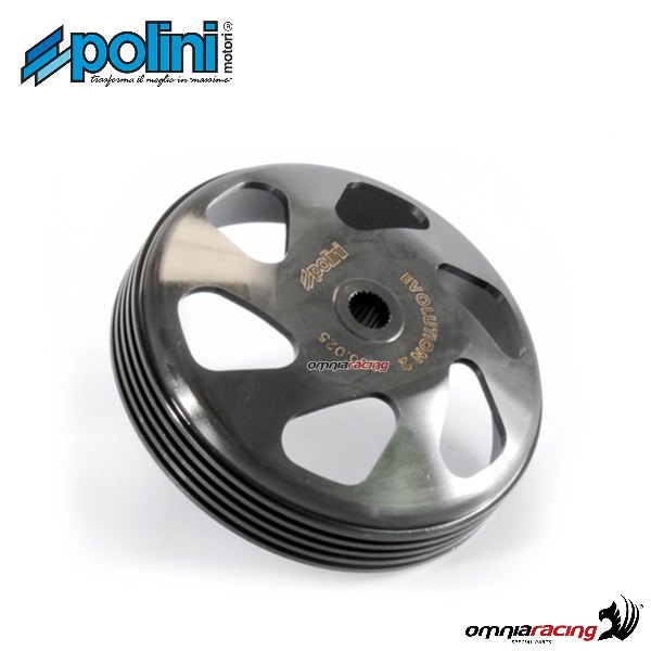Campana frizione Polini evolution 2 D.107 per Aprilia SR50 R-Factory Motore Piaggio