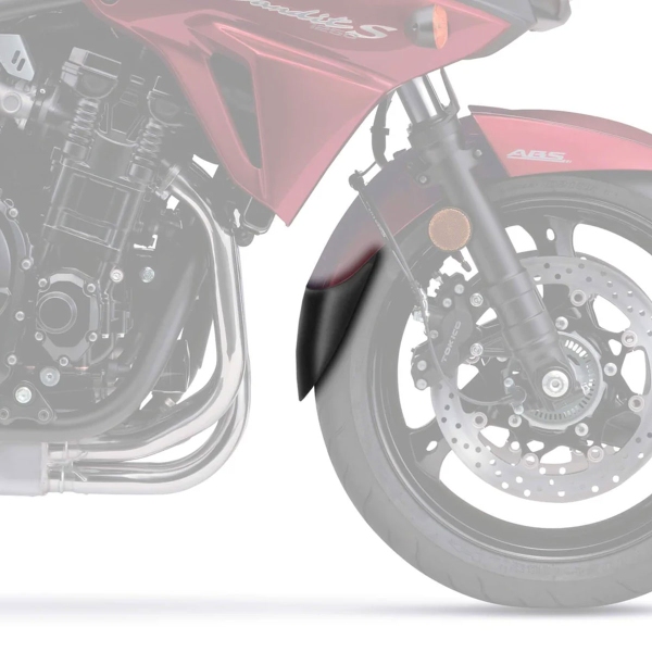 Estensione parafango anteriore Pyramid Nero opaco Suzuki GSF650 Bandit 2005-2008