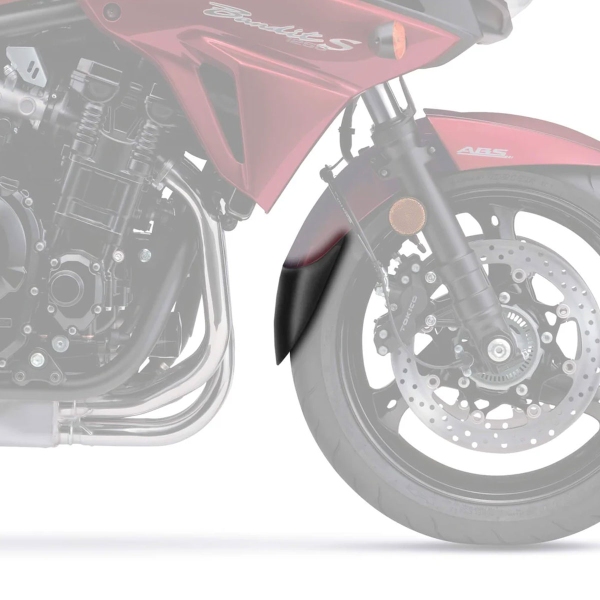 Estensione parafango anteriore Pyramid Nero opaco Suzuki GSF650 Bandit 2009-2016