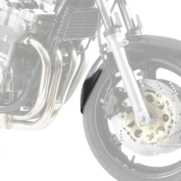 Estensione parafango anteriore Pyramid Nero opaco Suzuki GSF600 Bandit 2000-2004