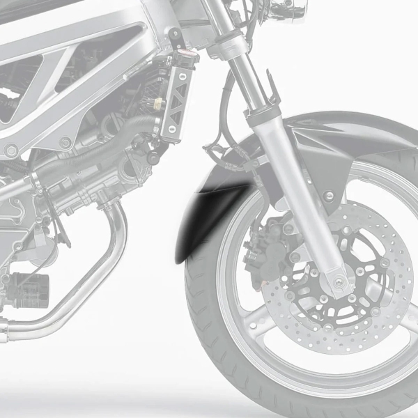 Estensione parafango anteriore Pyramid Nero opaco Suzuki SV650 1999-2002