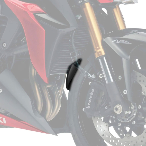 Estensione parafango anteriore Pyramid Nero opaco Suzuki GSXS1000 2021-2025