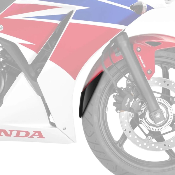 Estensione parafango anteriore Pyramid Nero opaco Honda CBR125R 2011-2015