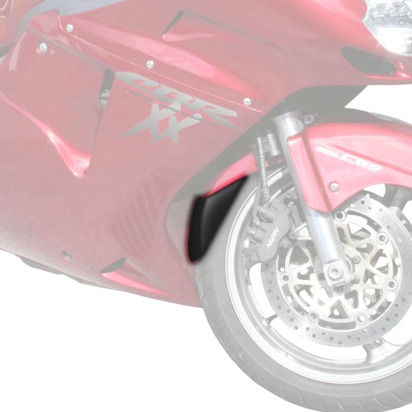 Estensione parafango anteriore Pyramid Nero opaco Honda CBR1100XX Blackbird 1996-2007