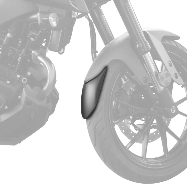 Estensione parafango anteriore Pyramid Nero opaco Honda XL125V Varadero 2001-2011