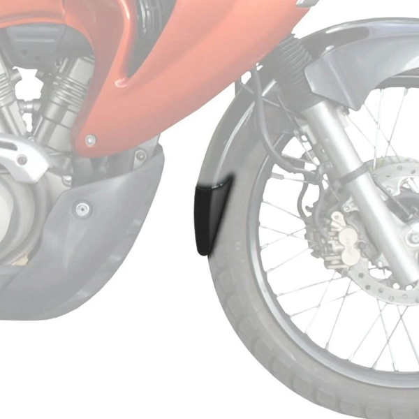 Estensione parafango anteriore Pyramid Nero opaco Honda XL650 Transalp 2001-2007