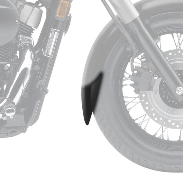 Estensione parafango anteriore Pyramid Nero opaco Honda VT750 C2B Black Spirit 2010-2016
