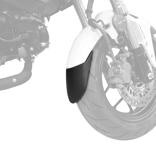 Estensione parafango anteriore Pyramid Nero opaco Honda MSX125 2016-2020